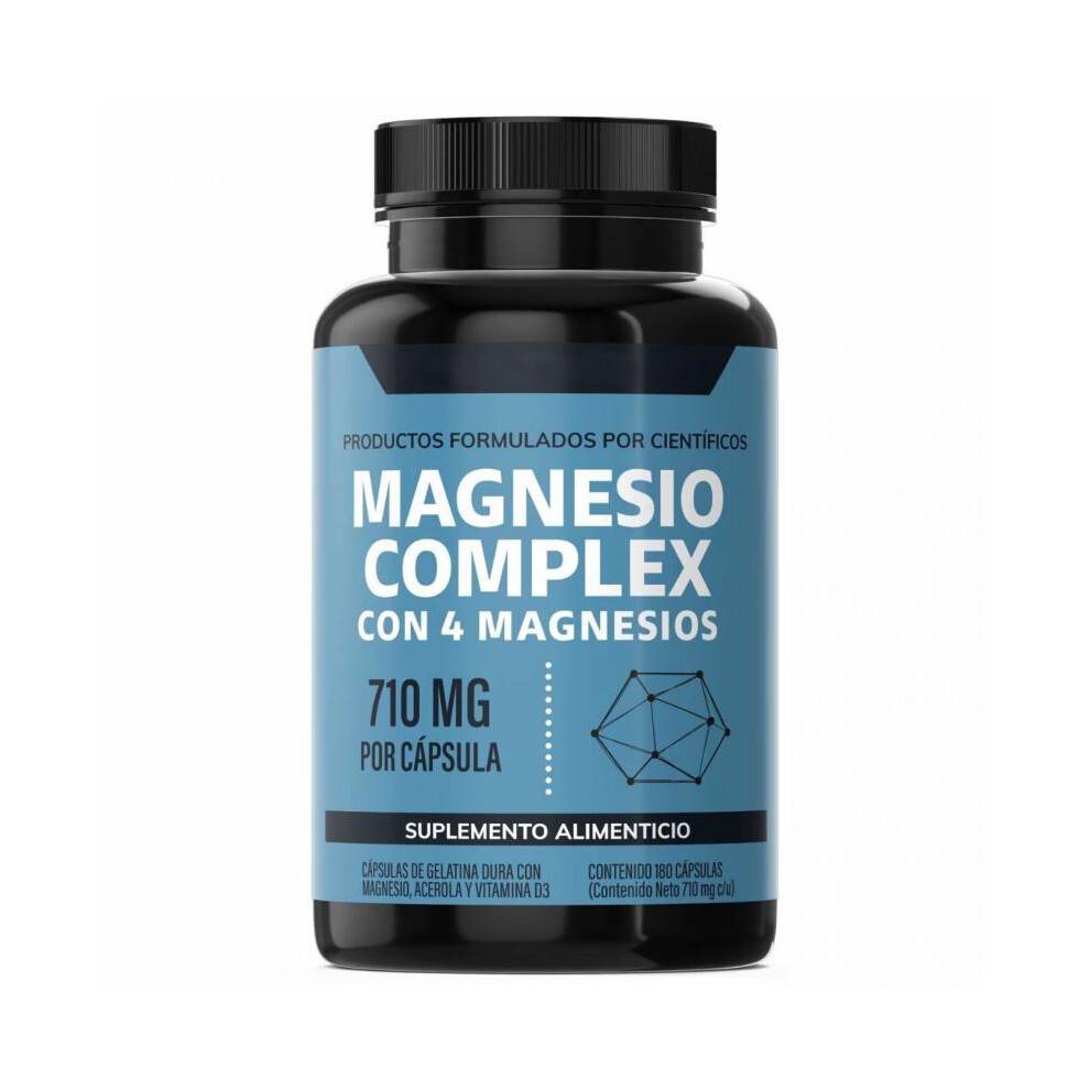 Magnesium Complex Capsules 8-in-1 High Absorption Formula with Glycinate Citrate L-Threonate 90 Count