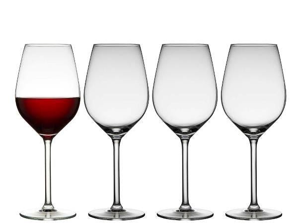 Lyngby Glas - NEW Juvel Rødvin 50 cl. - 4 stk.
