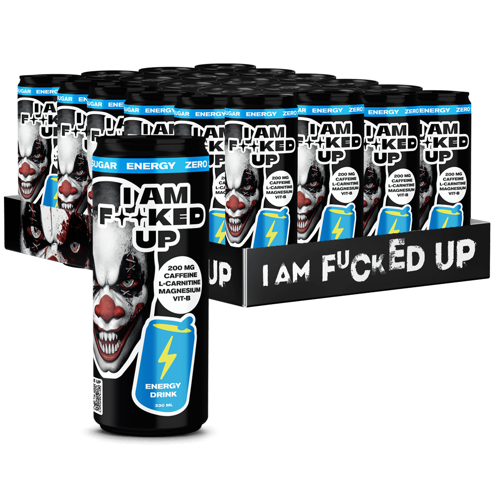 Swedish Supplements I Am Fucked Up Energy Drink - 24x330ml. - Energidryck