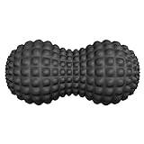 SELEWARE Massagebollar För Självmassage, Myofascial Releasing, Trigger Point, Crossfit och Fascitis Plantera. Eliminerar Muskelvärk: Rygghals Ben Fötter etc (Svart)