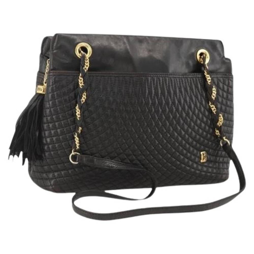 Bally Pre-owned Pre-owned Shoulder Bag - Vintage - Dame - Sort - ONE SIZE - Uld