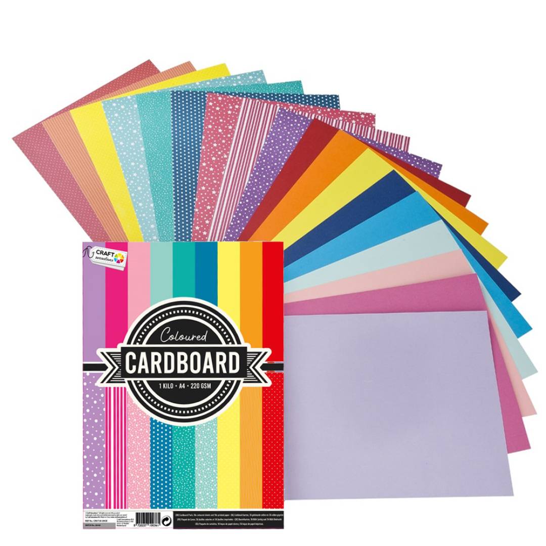 Craft Sensations Färgad kartong A4 1kg