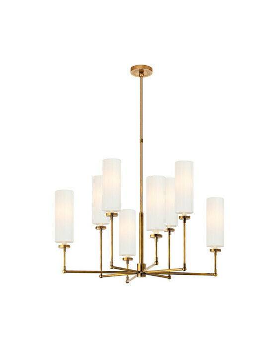 Ziyi Chandelier Antique Brass Large