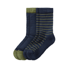 Saxby Wool Sock Kids 2-p - Blå (29-32)