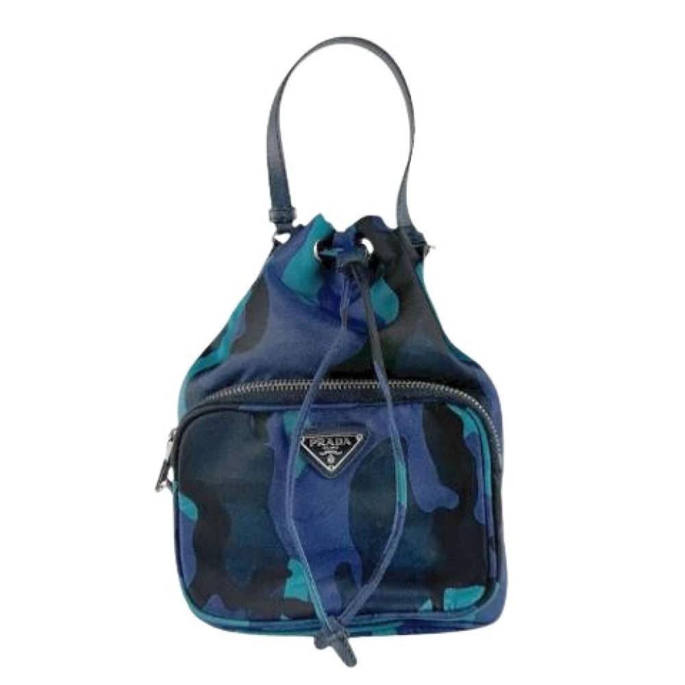 Prada Vintage - Pre-owned Vintage Nylon Bucket Bag Vintage - Dam - ONE Size - Nylon