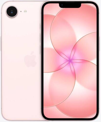iPhone 17e | 256 GB | Dual-SIM (2 x eSIM) | lyserød