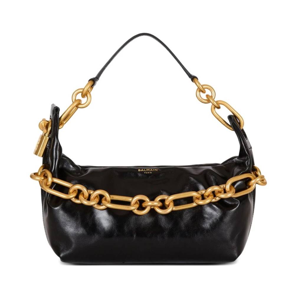 Balmain Sync Medium Bag - Tasker - Dame - Sort - ONE SIZE - Uld