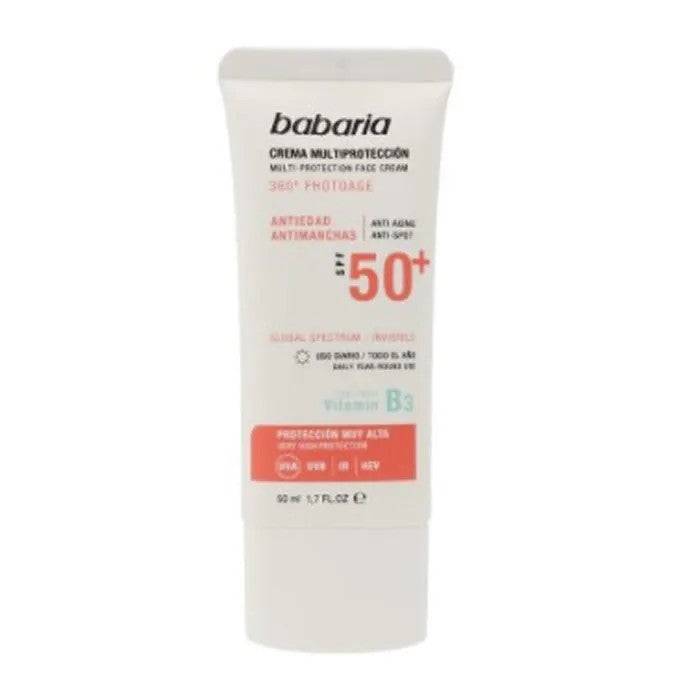 Babaria Solar Multiprotection Anti-Spot crema SPF50 50ml — Crema solare