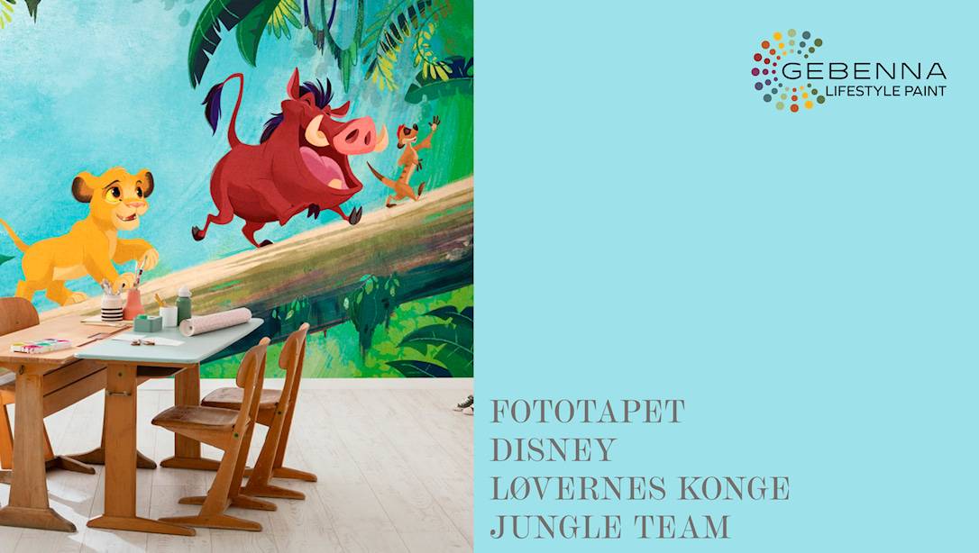 Fototapet: Disney Lejonkungen "Classic Jungle Team"