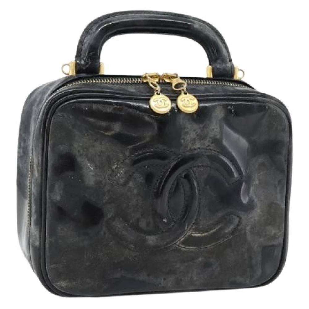 Chanel Vintage Pre-owned Vintage Mini Håndtaske - Vintage - Dame - Sort - ONE SIZE - Uld