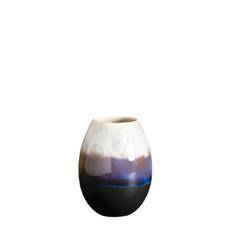 Crystal vase lille - Sort
