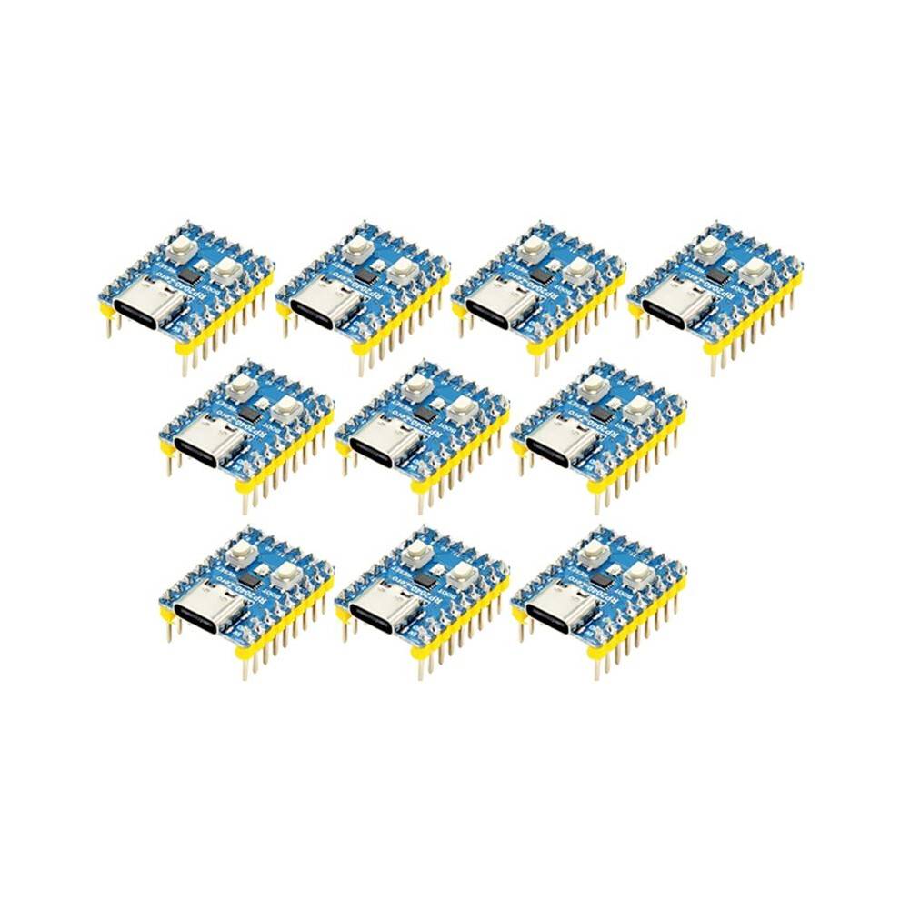 RP2040-Zero Microcontroller Development Board for Raspberry Pi RP2040 Dual-Core Cortex M0+Processor 2MB Flash 10Pcs