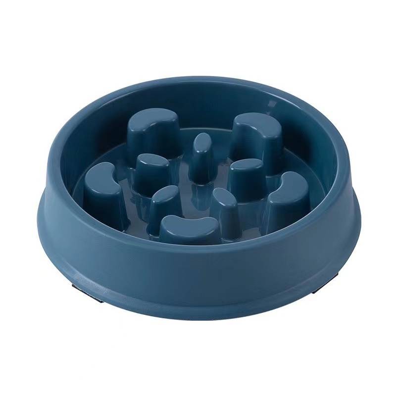 TEMU Anti-choking Slow Feeder And Water Bowl Station Set For Dogs And Cats - Prevents Overeating And Promotes Healthy Digestion