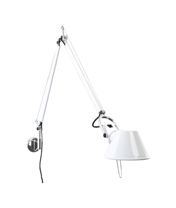 Tolomeo Væglampe - Hvid - Inkl. Vægbeslag - Artemide
