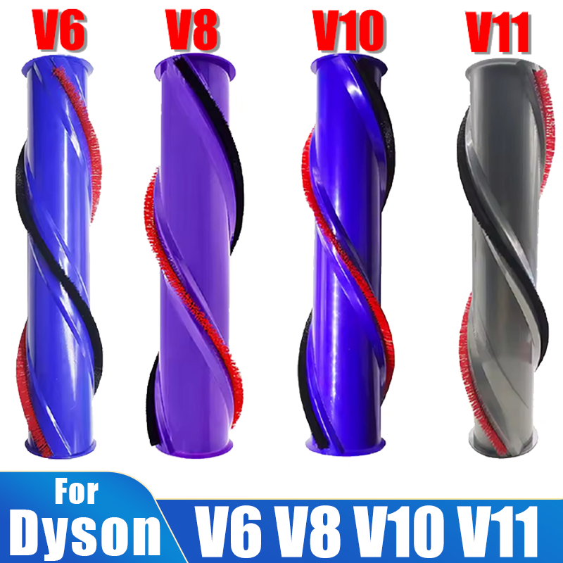 Roller Bar For Dyson V6 V8 V10 V11 Cordless Vacuum Cleaner Replacement Brushroll, Electric Brush Head Roller Bar Brush Roller