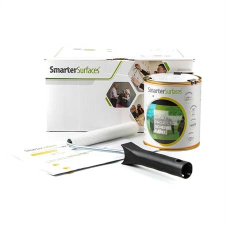 Smarter Surfaces - Short Throw Projektor Maling 4,5 m2