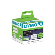 6 stk DYMO LW LABEL PAPIR 54X101MM