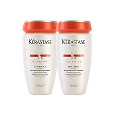 Kerastase Nutritive Duo pack: Bain Satin 2 schampo för torr, känslig hår 250 ml x 2