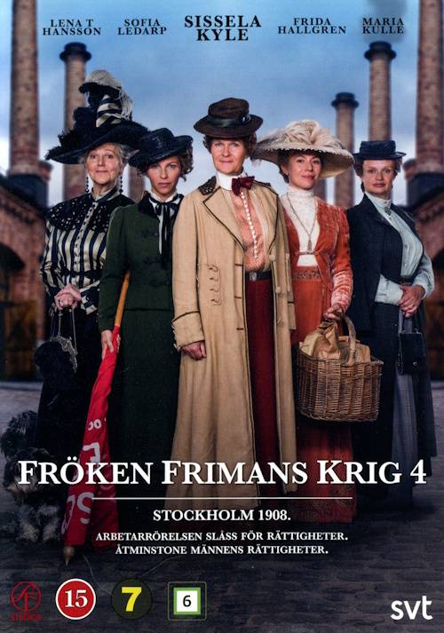DVD - Fröken Frimans krig 4 (Miniserie) (Beg)