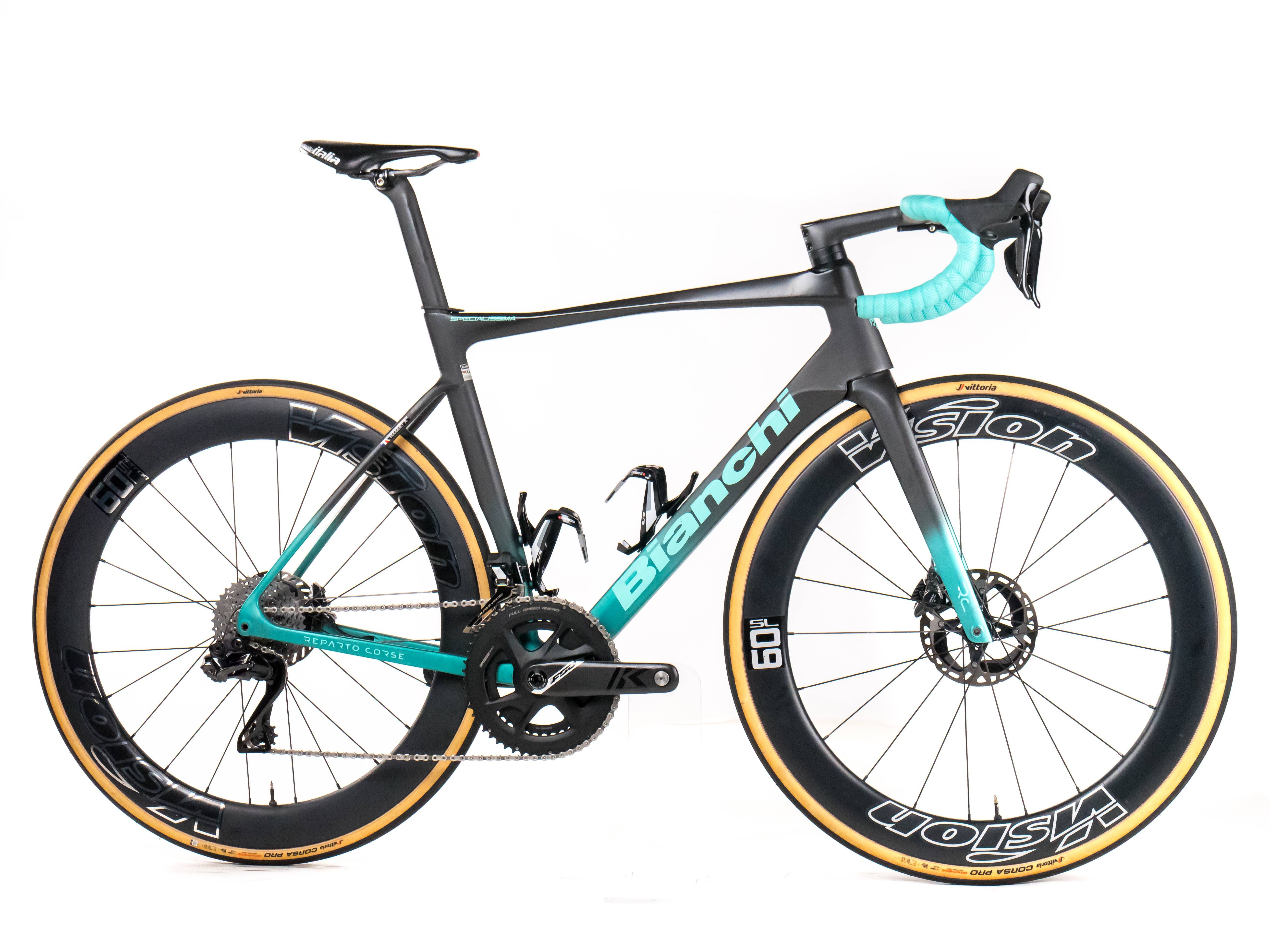 Bianchi Specialissima RC 2025 Team Arkéa - B&B Hotels size 57 Shimano Dura-Ace Di2 2x12sp - Bikeroom / 57 / team arkéa - b&b hotels (57)