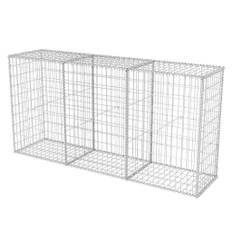 Gabion Baskets Gabion Basket Galvanised Steel 200X50x100 Cm One Size vit