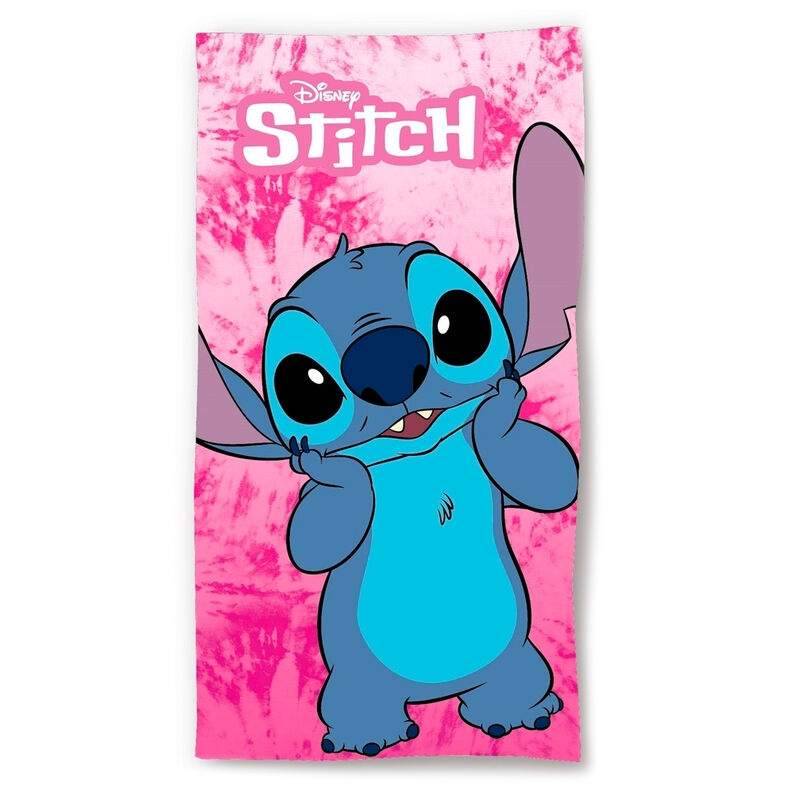 Disney Stitch Rosa strandhandduk i mikrofiber