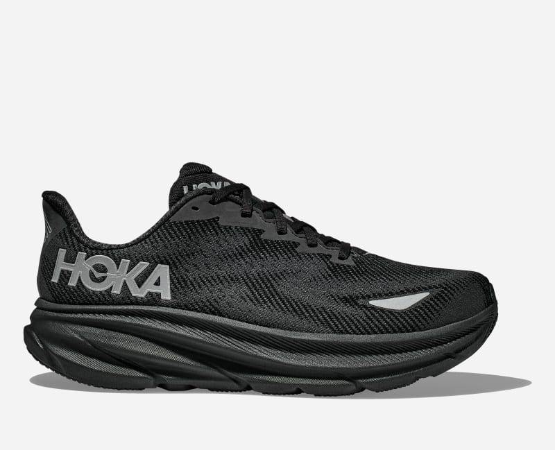 HOKA Clifton 9 GORE-TEX Schuhe für Herren in Black Größe 40 | Straße