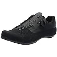 Fizik Klassiska cykelskor för män, Vitsvart, 13.5-14 Wide Women/12-12.5 Wide Men