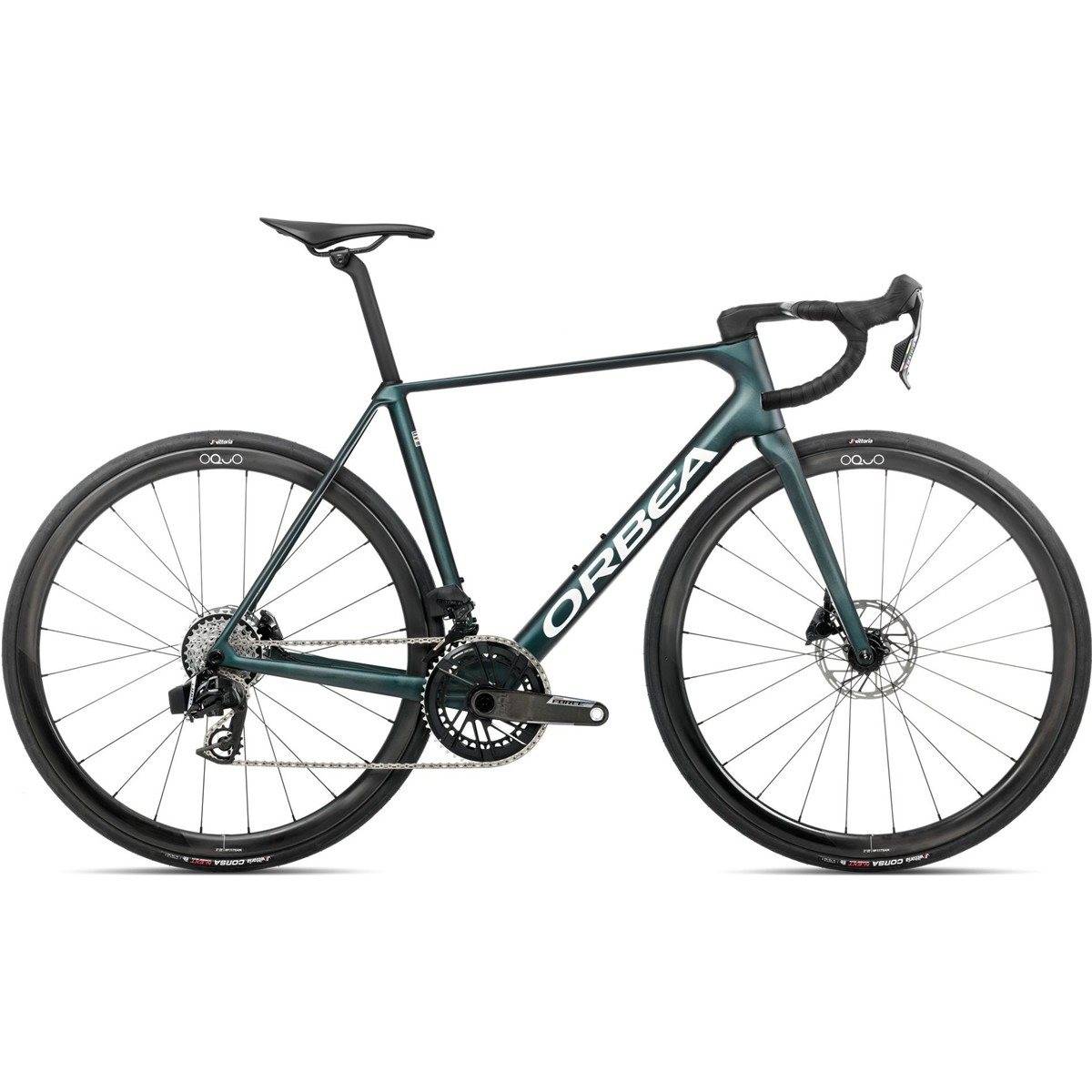Racercykel Orbea Orca M21eTeam Force AXS Escape Green/Carbon View Matt (55)