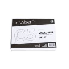 Kuvert Mailman hvid C5 90g (100)
