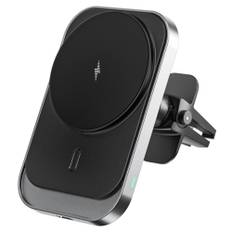 CW19S 15W Magsafe Wireless Charger for iPhone 16 Series - Black