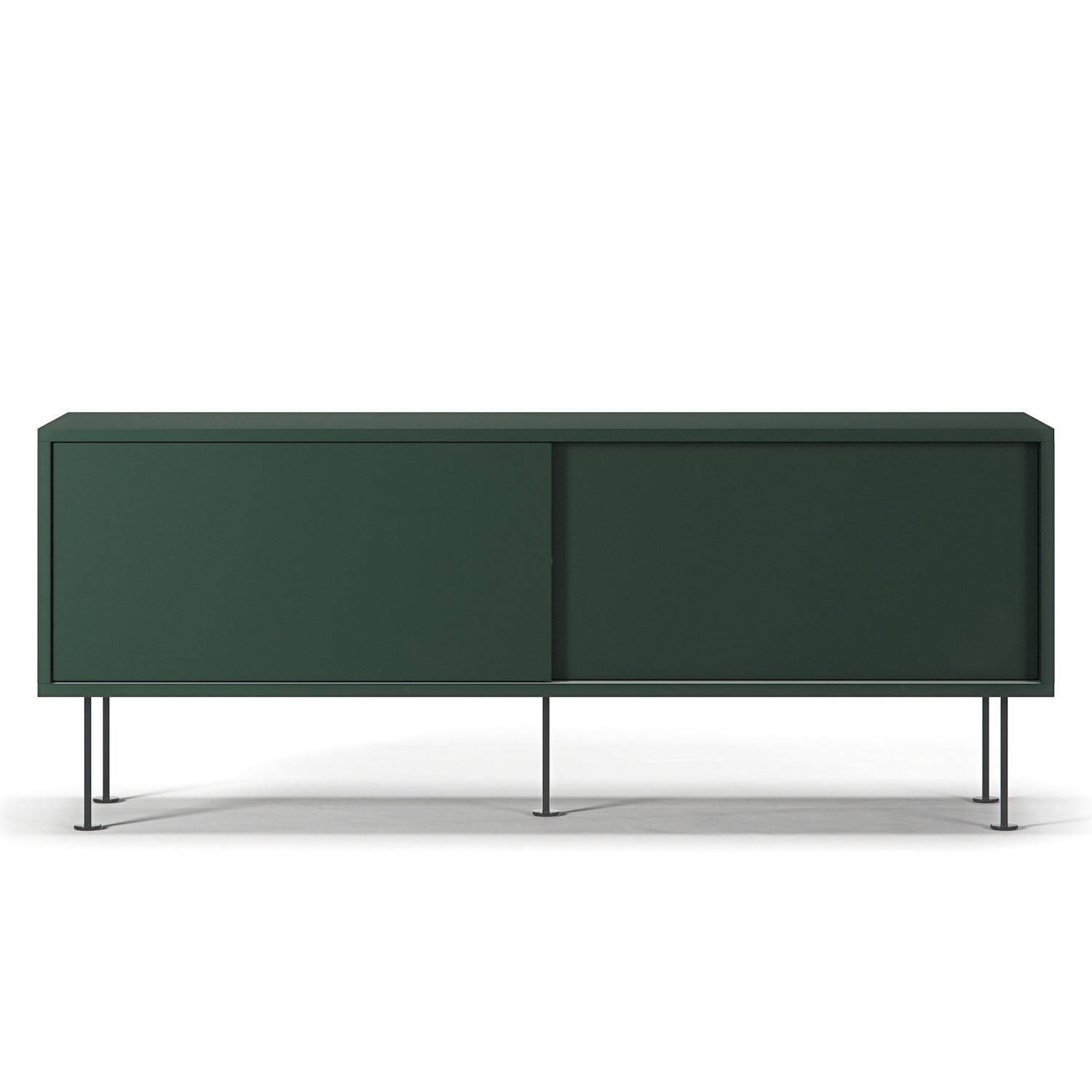 Vogue TV Bænk Med Ben 136 Grøn/Sort
