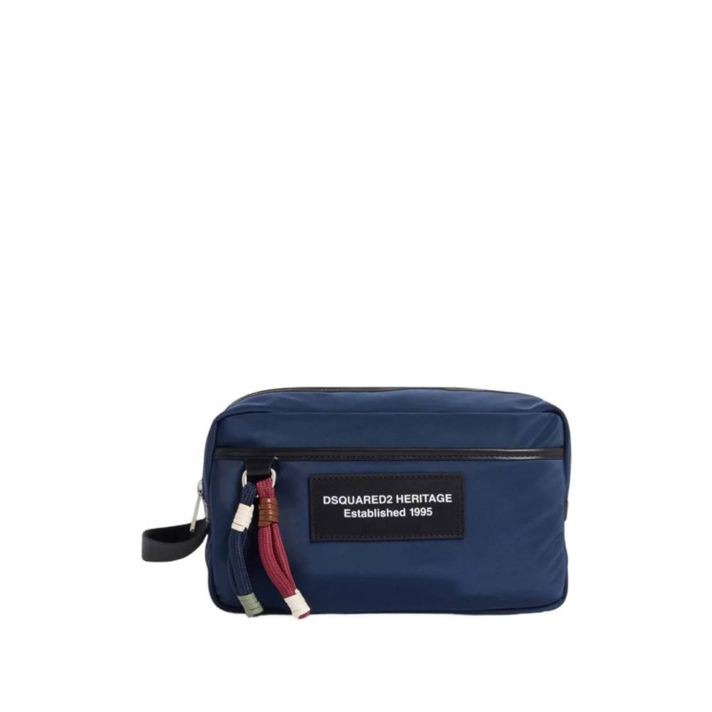 Dsquared2 Toilet Bags - Tasker - Herre - Blå - ONE SIZE -
