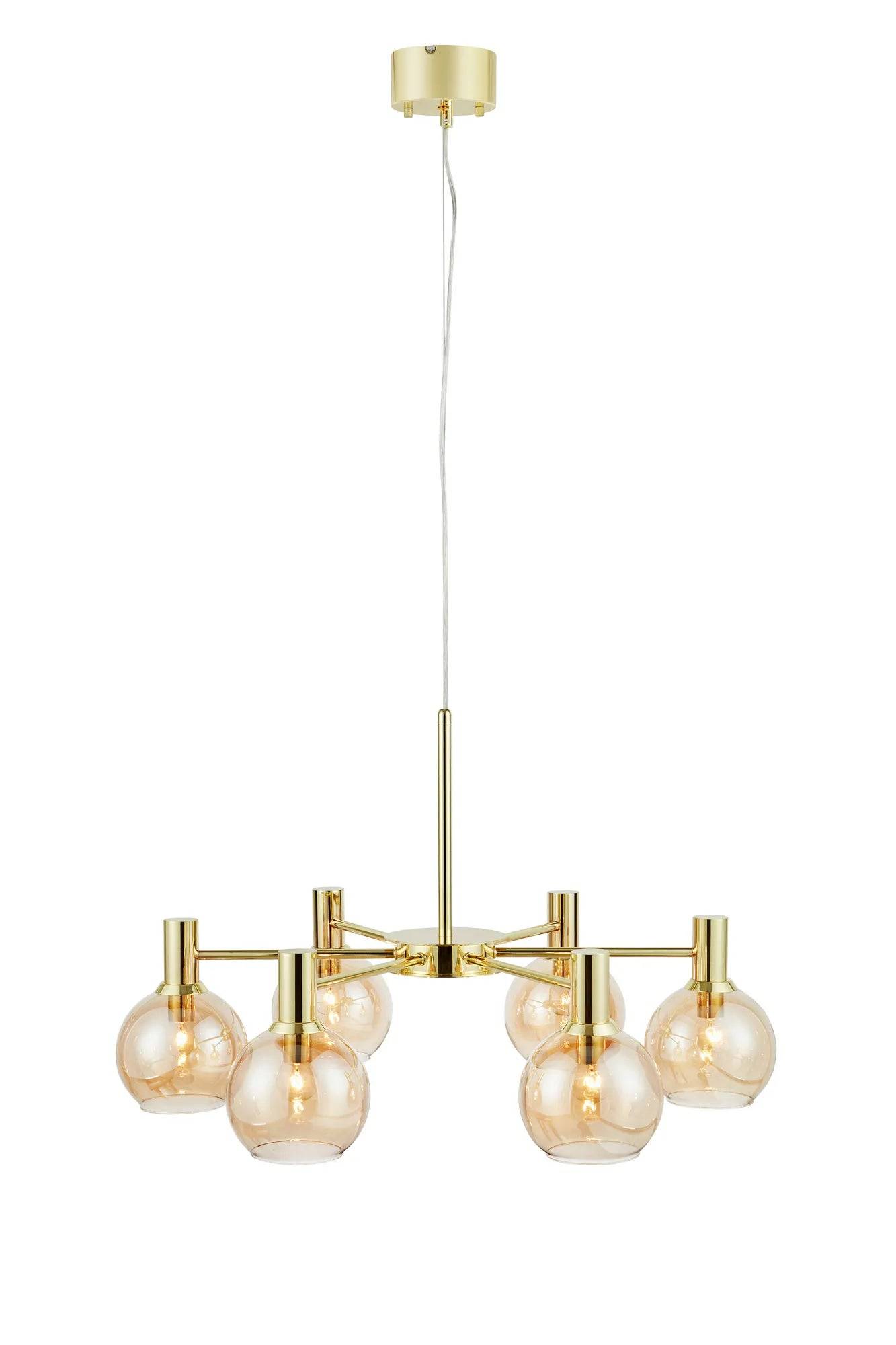 Ambra Taklampa Mässing