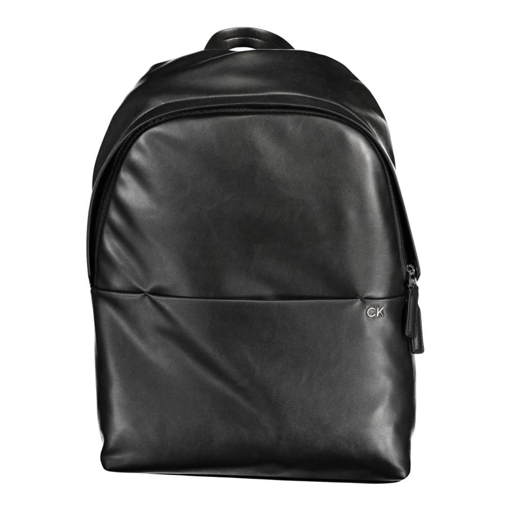 Calvin Klein Sort Herre Rygsæk Laptop Rum - Tasker - unisex - Sort - ONE SIZE - Uld