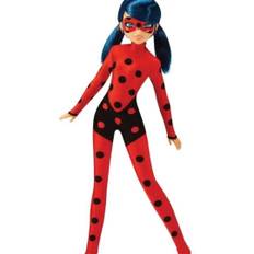 Miraculous Lucky Charm Dukke 26cm Ladybug og Cat Noir dukker P50012