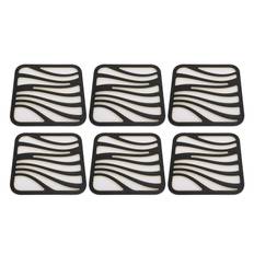 Hot Pot Pad Heat Resistant Prevent Slip Modern Hot Dish Holder for Kitchen Table Countertop 6pcs