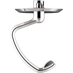 Poleret Rustfrit Stål Dejgkrog til KitchenAid Stand Mixer, Passer til 4,5-5 Qt Tilt-Head Stand Mixer til KitchenAid Dej