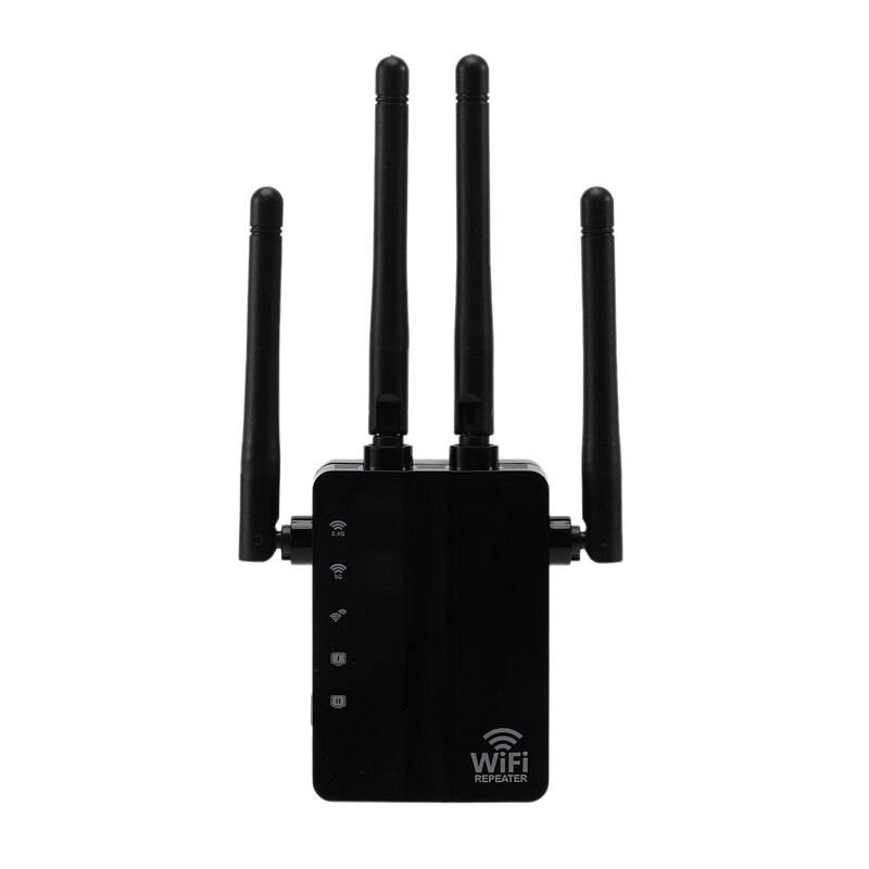 Ac 1200 mbps dual band wifi signalförstärkare 2.4g / 5g trådlös wifi repeater