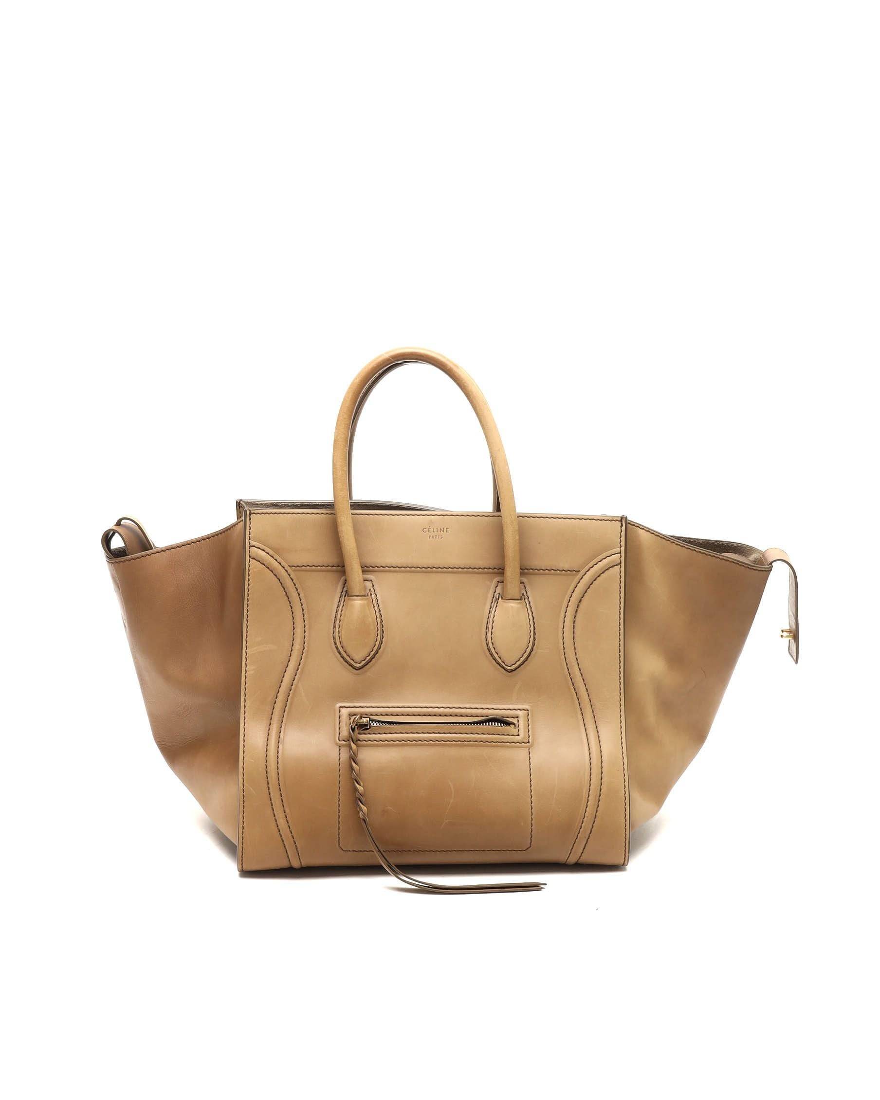 Céline Celine Luggage Phantom Bag - Beige - One Size