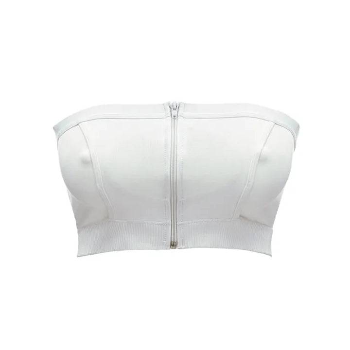 Medela Hands-Free Bustier Espresso - Vit - Storlek XL