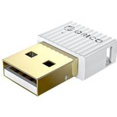 Orico mini usb bluetooth-sändare får trådlös bluetooth 5.0 dongle o mottar adapter aptx för pc-bärbar dator - Vit
