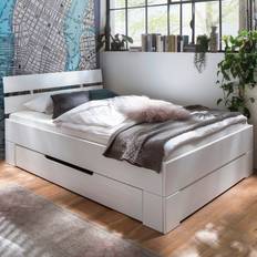 Modern White Bed from Raw Sleep | Pinetree