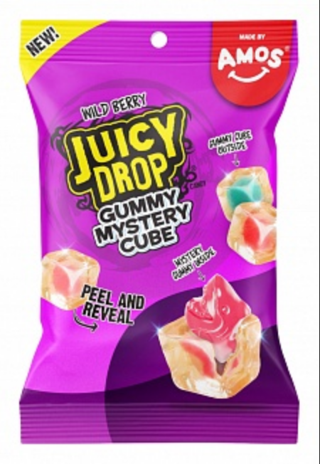 Juicy Drop - Gummy Mystery Cube Wild Berry