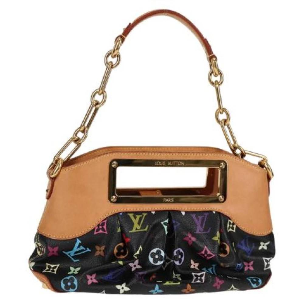 Louis Vuitton Vintage Pre-owned canvas håndtasker - Vintage - Dame - Sort - ONE SIZE - Uld