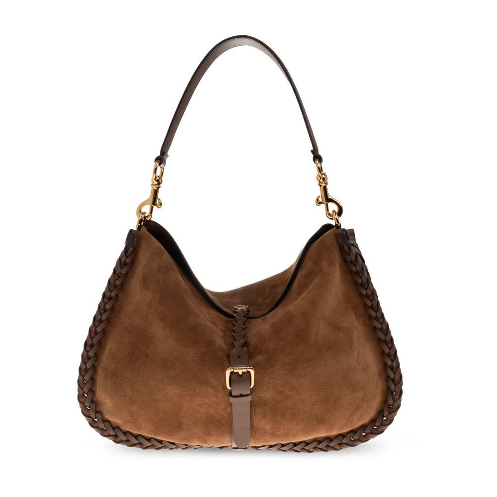 Etro Suede Pony Maxi Taske - Tasker - Dame - Brun - ONE SIZE - Suede