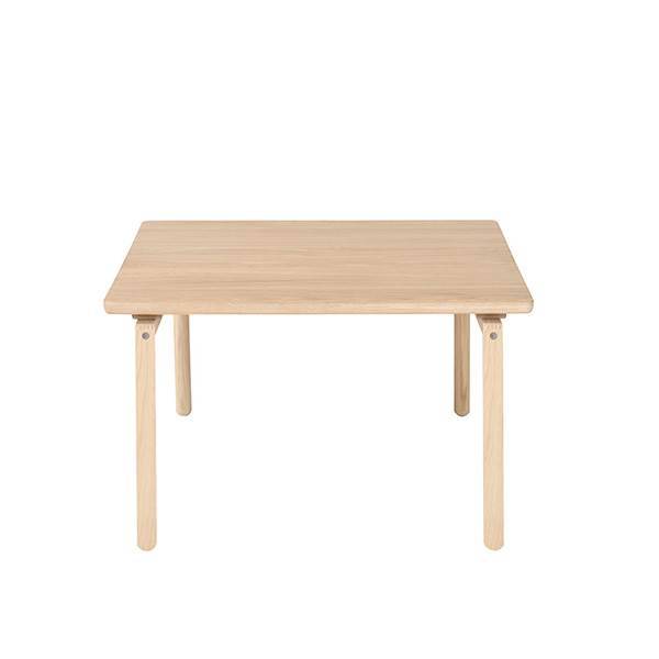 PBJ Designhouse PBJ Sirea sofabord 80x80 cm - Lakeret lys eg - Massiv olie - 35 cm