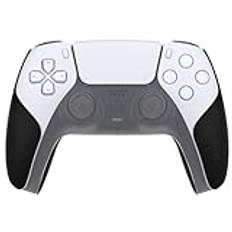 PlayVital Controller Grip för ps5,Anti-glid Skins Grip för ps5 Kontroll,Uppdelad Grip Skydd Sticker för ps5-Svart