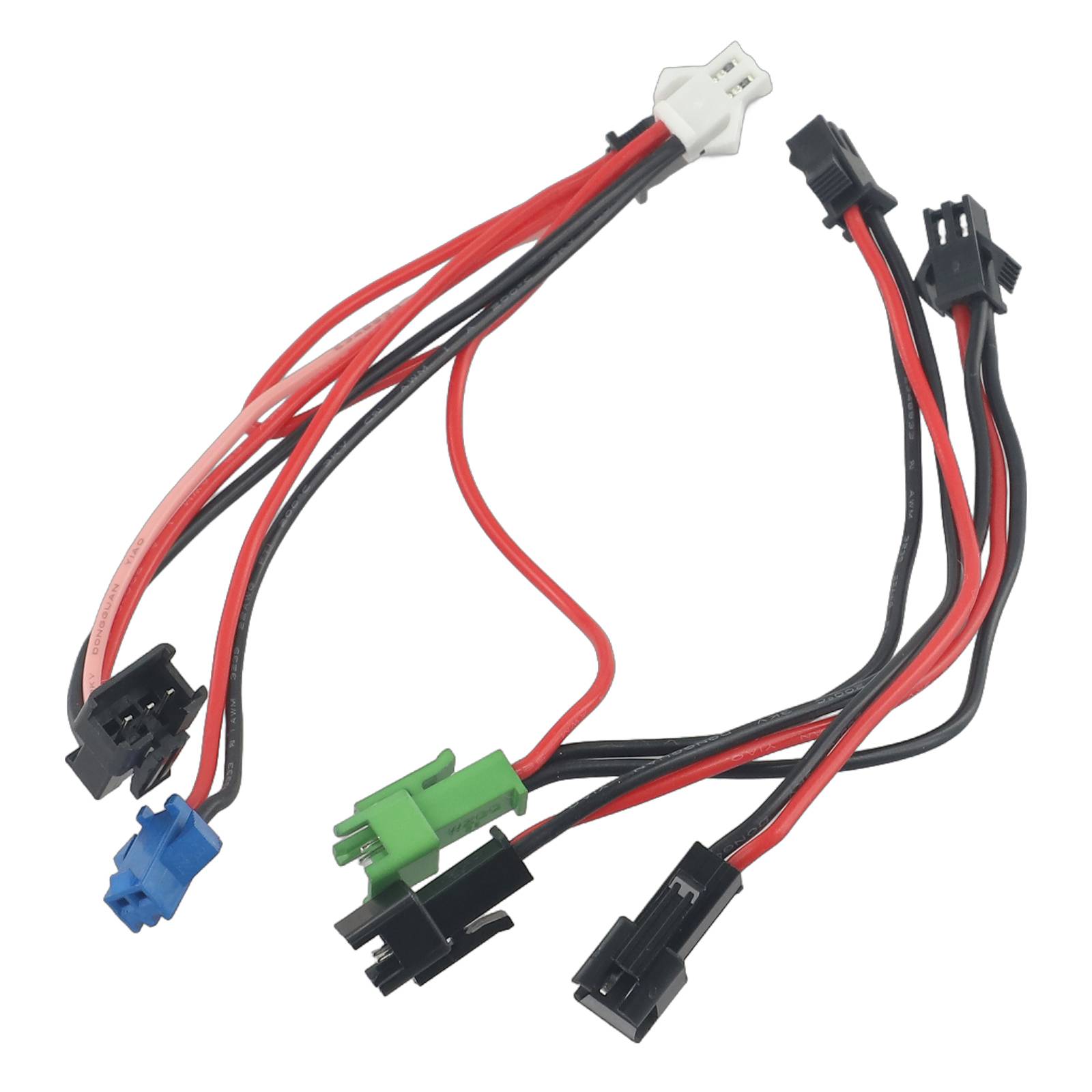 24V-60V Electric Bike Light Connection Line Electric Bicycle Headlight Front Rear TailLight Rubber Wire Cycling Accessories