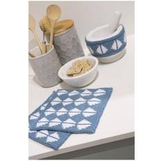 Grydelapper - Viking Design 1705-2D Kit - 22 x 22 cm - Viking Bamboo, fra Viking